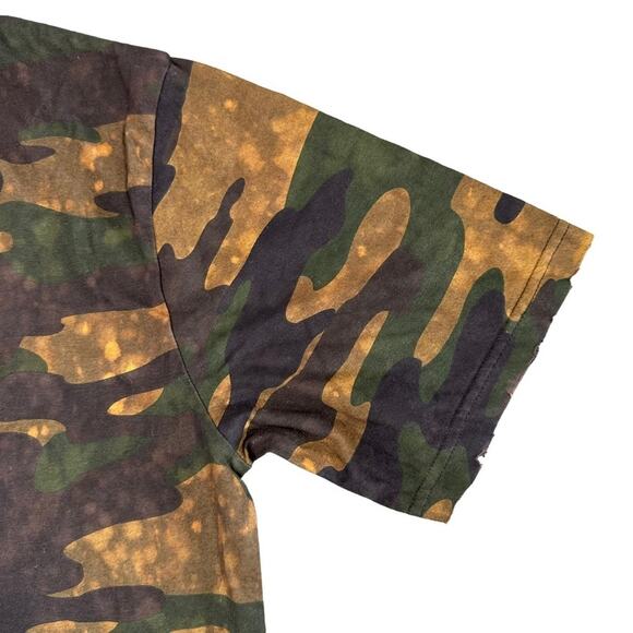 Eleven Paris Men's Two Tone Camo Short Sleeve Tee Size S $70 - Picture 5 of 9